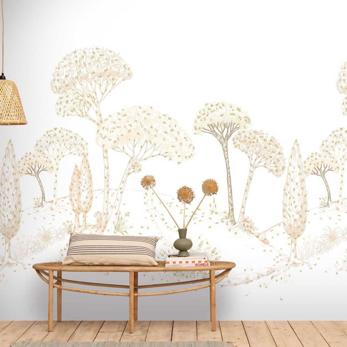 105880102 Stockholm Blanc Or Color Box 3 250 x 310 Wallpaper by Caselio