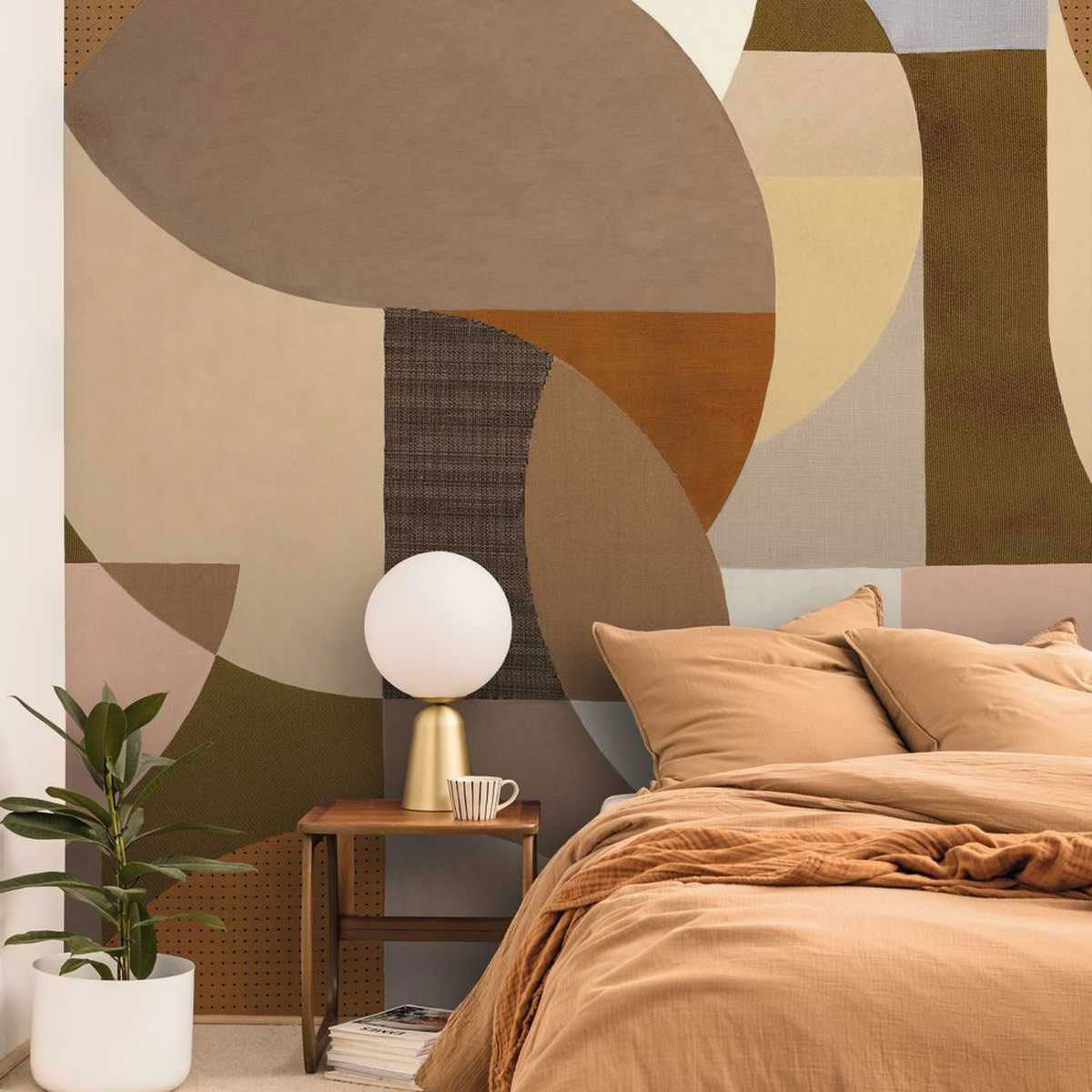 105891204 London Beige Marron Color Box 3 200 x 310 Wallpaper by Caselio