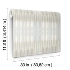 CB1110 Dune Neutral Carol Benson Cobb Mural by York Wallcoverings