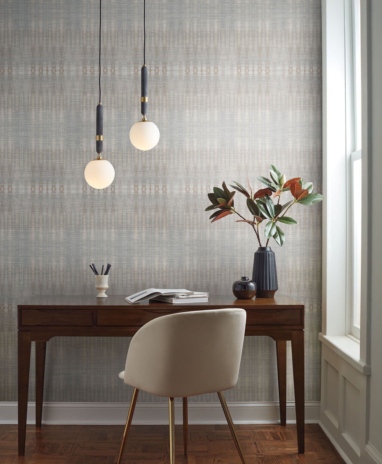 CB1110 Dune Neutral Carol Benson Cobb Mural by York Wallcoverings