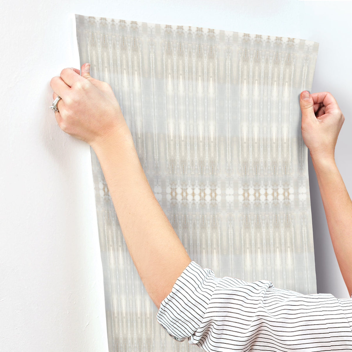 CB1110 Dune Neutral Carol Benson Cobb Mural by York Wallcoverings