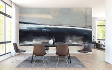 CB1135M Grounded Navy Carol Benson Cobb Mural by York Wallcoverings