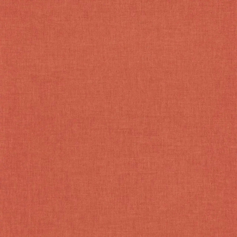 68523730 Linen Uni Terracotta Color Box 3 Wallpaper by Caselio