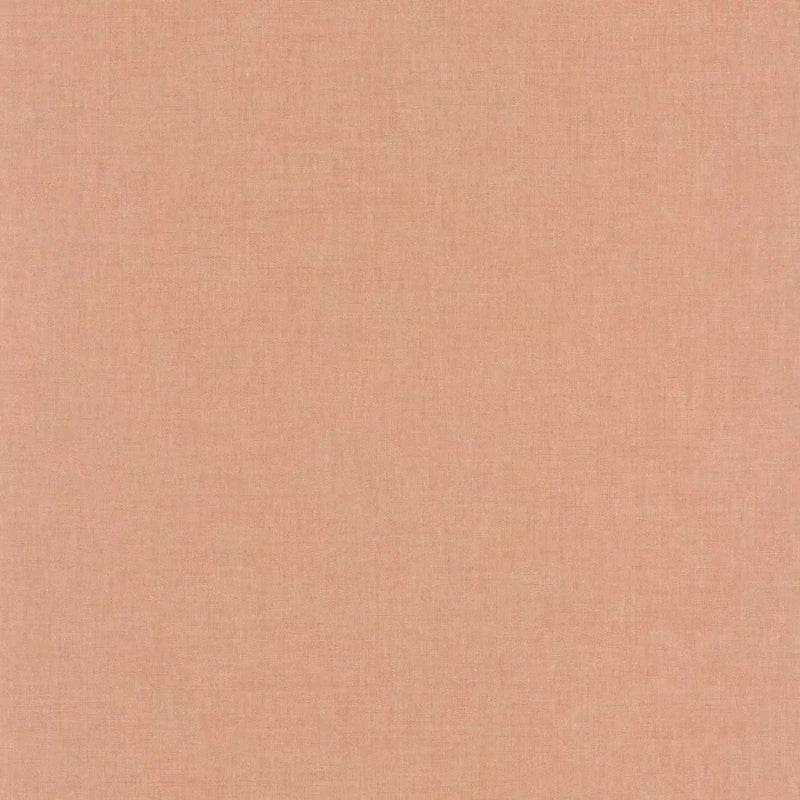 68523914 Linen Uni Rouille Color Box 3 Wallpaper by Caselio