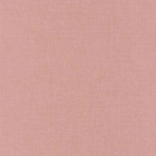 68524407 Linen Uni Rose Color Box 3 Wallpaper by Caselio