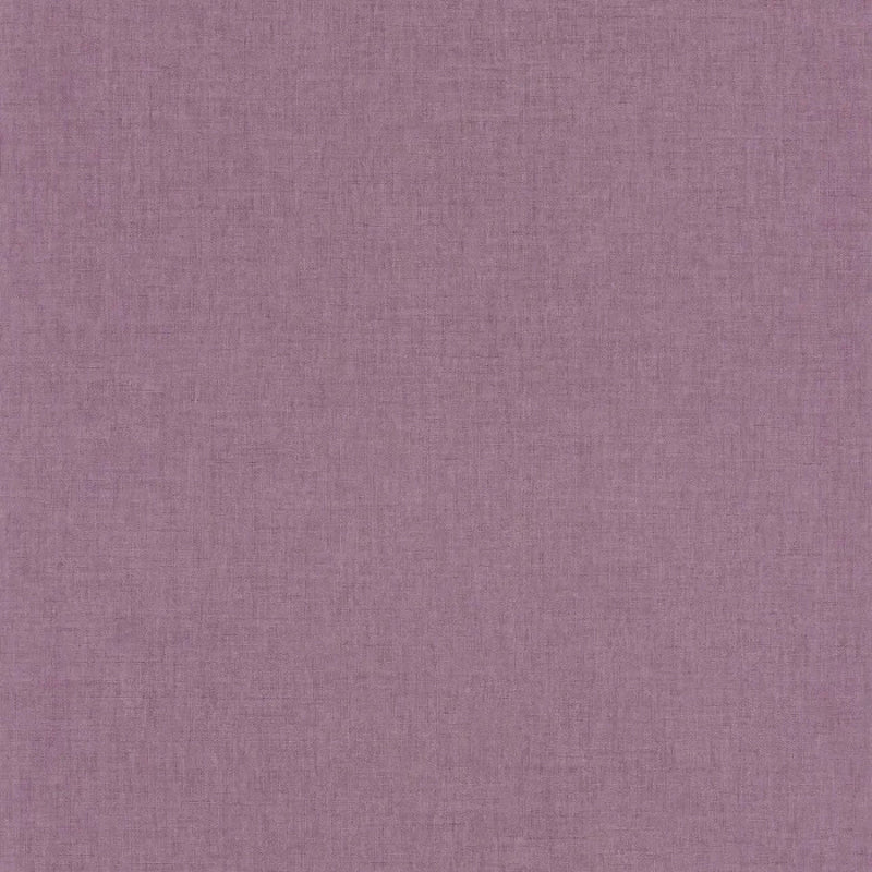 68525642 Linen Uni Aubergine Color Box 3 Wallpaper by Caselio