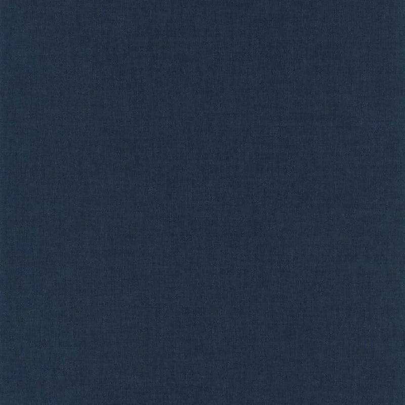 68526640 Linen Uni Bleu Marine Fonce Color Box 3 Wallpaper by Caselio