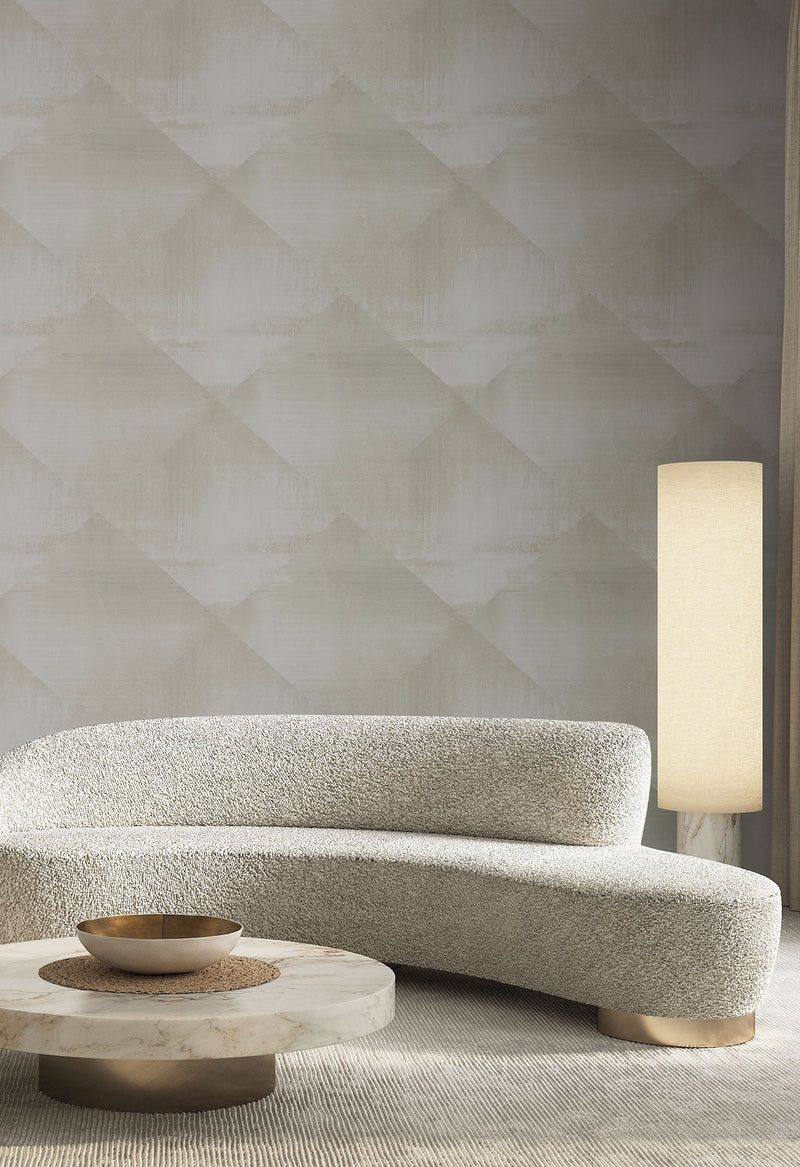 CC1211 In Clay Charcoal Carol Benson Cobb Wallpaper by York Wallcoverings