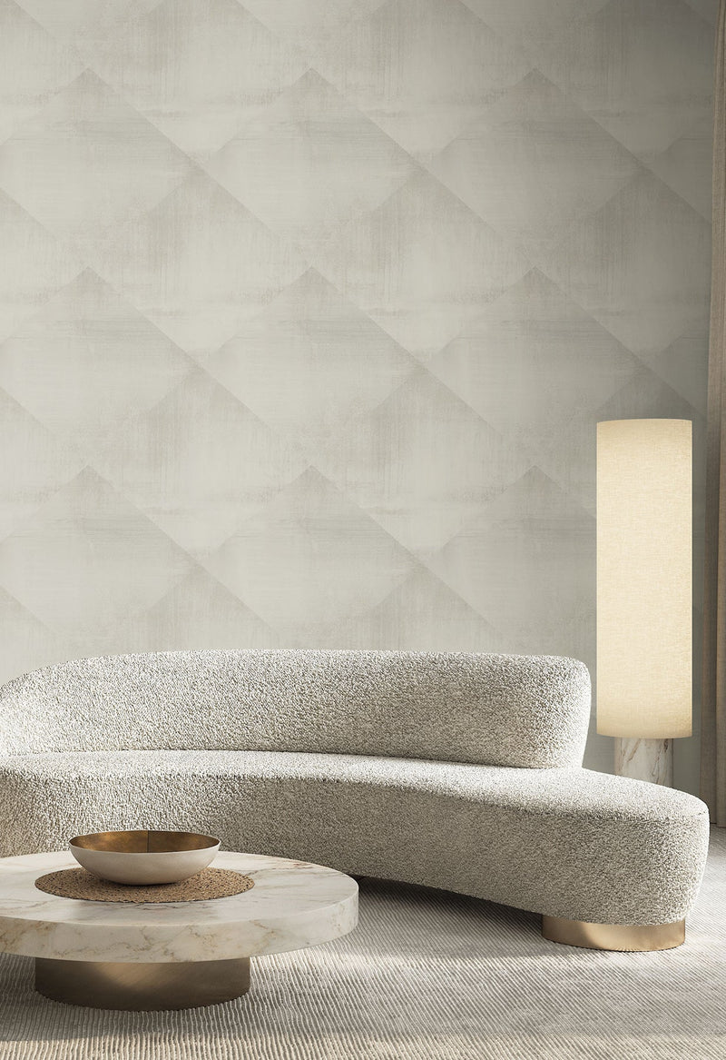 CC1212 In Clay Brown Carol Benson Cobb Wallpaper by York Wallcoverings