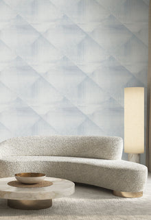 CC1215 In Clay Blue Carol Benson Cobb Wallpaper by York Wallcoverings