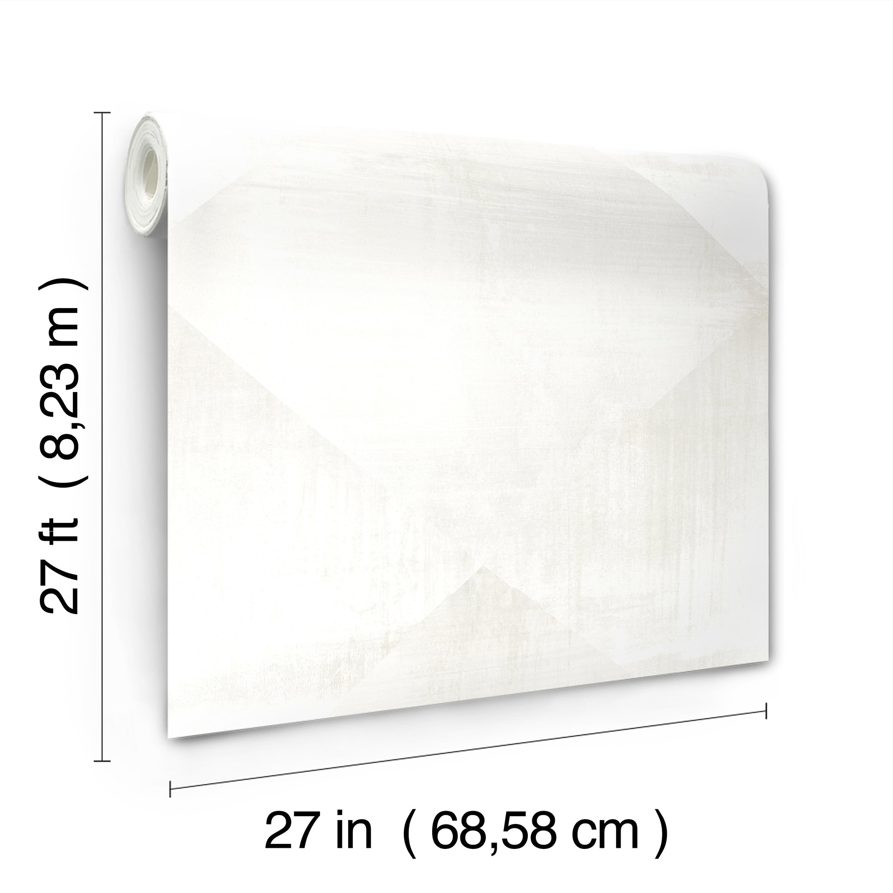 CC1216 In Clay White Carol Benson Cobb Wallpaper by York Wallcoverings