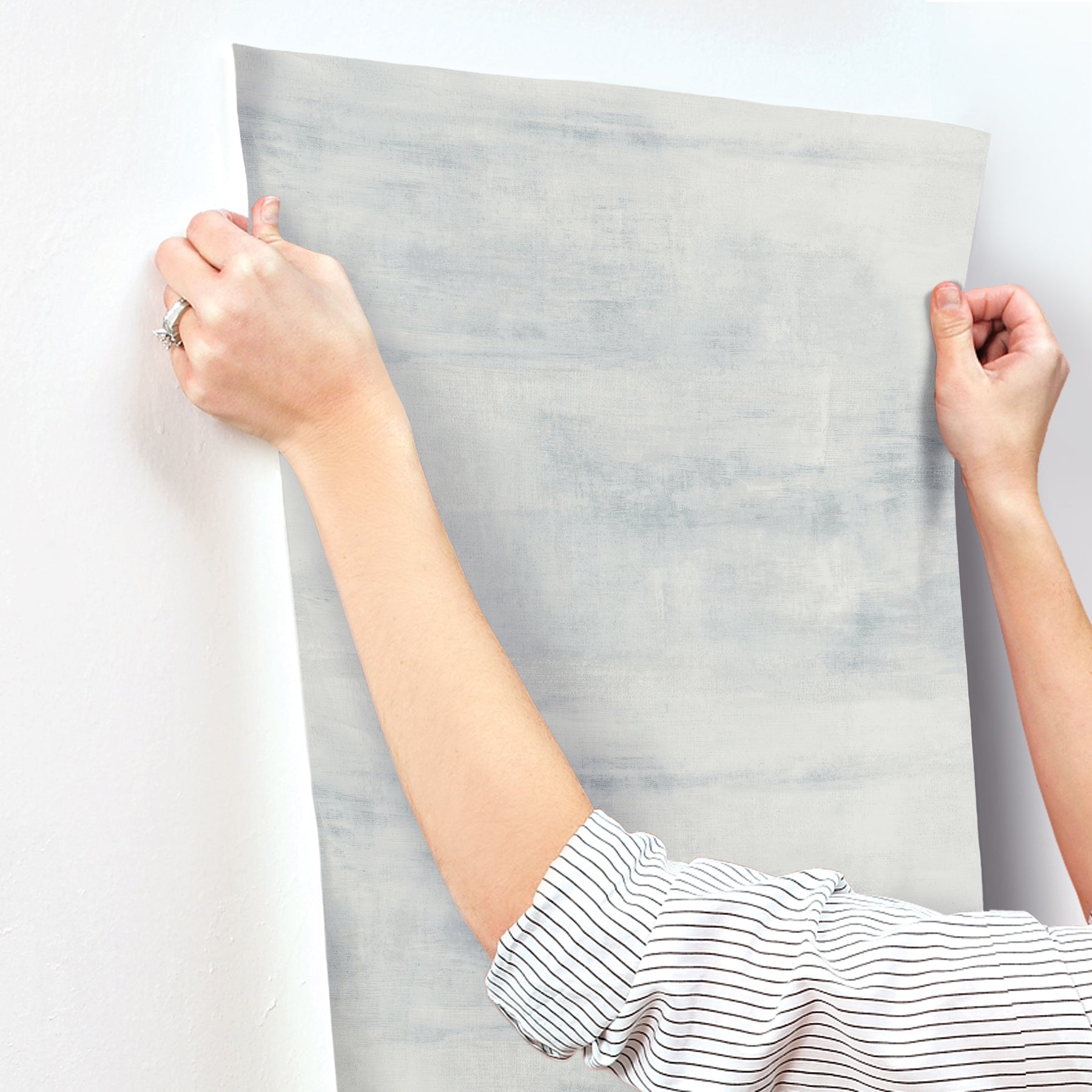 CC1222 Salt Flats Blue Carol Benson Cobb Wallpaper by York Wallcoverings