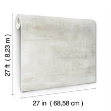 CC1223 Salt Flats Silver Carol Benson Cobb Wallpaper by York Wallcoverings