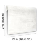 CC1224 Salt Flats White & Grey Carol Benson Cobb Wallpaper by York Wallcoverings
