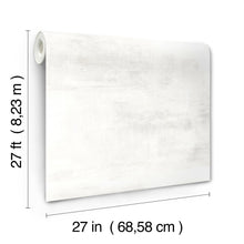 CC1224 Salt Flats White & Grey Carol Benson Cobb Wallpaper by York Wallcoverings