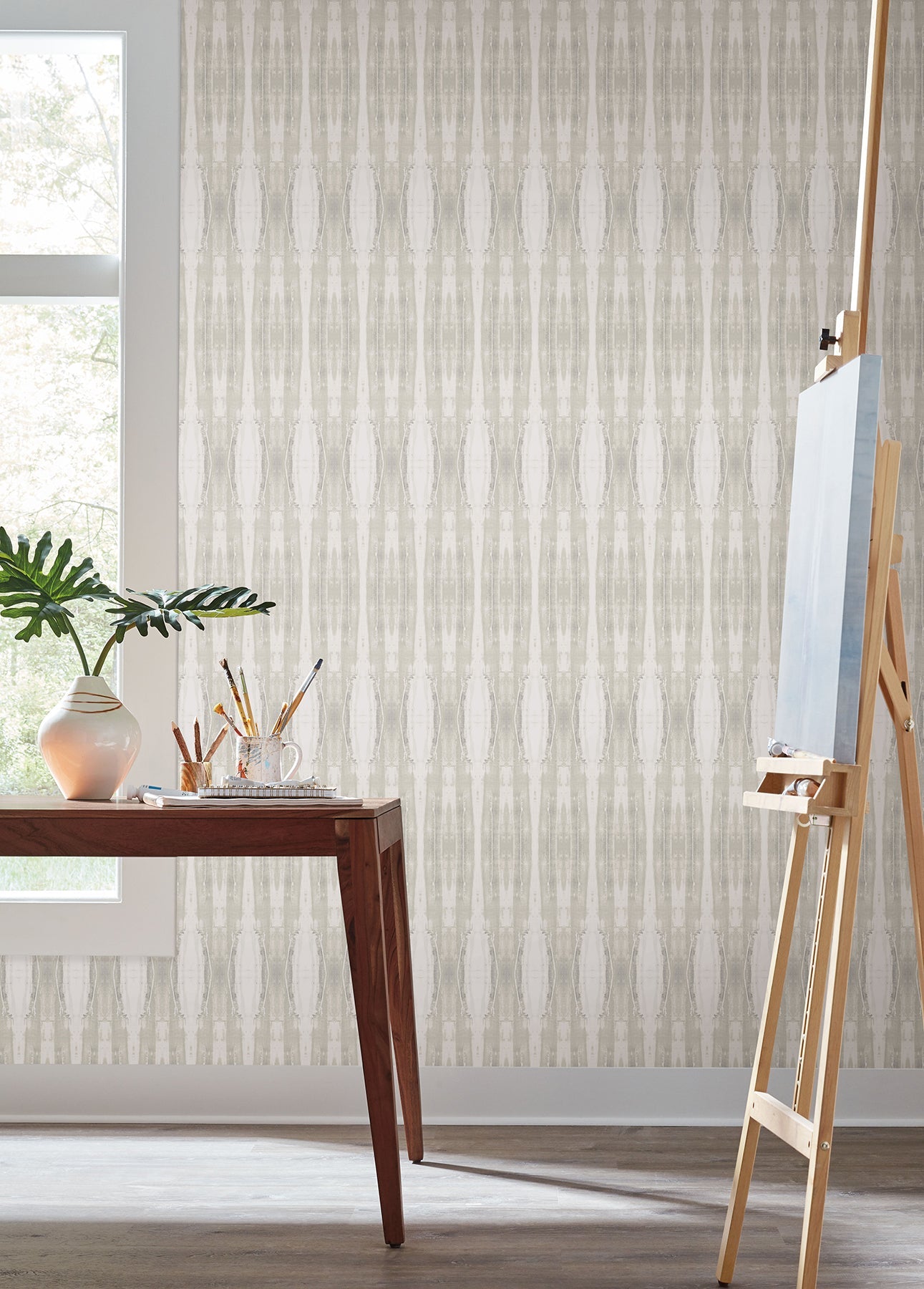 CC1232 Escalante Natural Carol Benson Cobb Wallpaper by York Wallcoverings