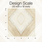 CC1241 Ballad Desert Carol Benson Cobb Wallpaper by York Wallcoverings