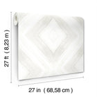 CC1242 Ballad Natural Carol Benson Cobb Wallpaper by York Wallcoverings
