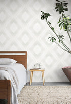 CC1242 Ballad Natural Carol Benson Cobb Wallpaper by York Wallcoverings