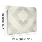 CC1243 Ballad Eucalyptus Carol Benson Cobb Wallpaper by York Wallcoverings