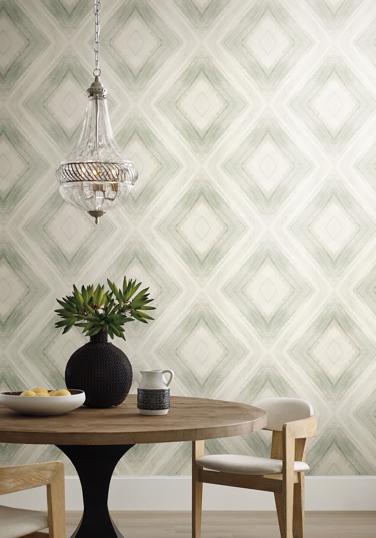 CC1243 Ballad Eucalyptus Carol Benson Cobb Wallpaper by York Wallcoverings