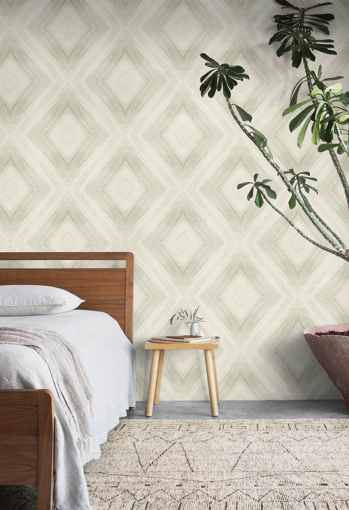 CC1243 Ballad Eucalyptus Carol Benson Cobb Wallpaper by York Wallcoverings