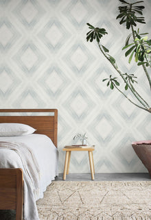 CC1244 Ballad Mist Carol Benson Cobb Wallpaper by York Wallcoverings