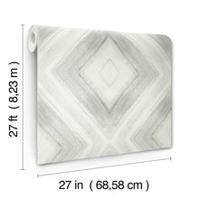 CC1245 Ballad Fog Carol Benson Cobb Wallpaper by York Wallcoverings