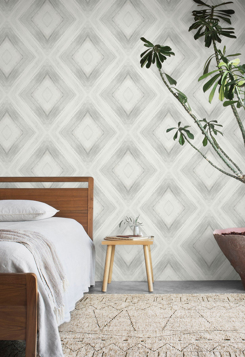 CC1245 Ballad Fog Carol Benson Cobb Wallpaper by York Wallcoverings