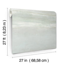 CC1251 Serene Reflection Mist Carol Benson Cobb Wallpaper by York Wallcoverings