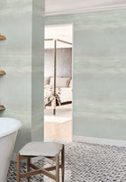 CC1251 Serene Reflection Mist Carol Benson Cobb Wallpaper by York Wallcoverings