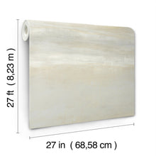 CC1253 Serene Reflection Fog Carol Benson Cobb Wallpaper by York Wallcoverings