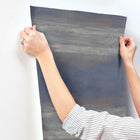 CC1255 Serene Reflection Navy Carol Benson Cobb Wallpaper by York Wallcoverings