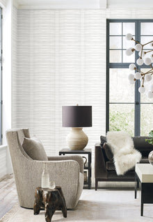 CC1262 Grey Stone Fog Carol Benson Cobb Wallpaper by York Wallcoverings