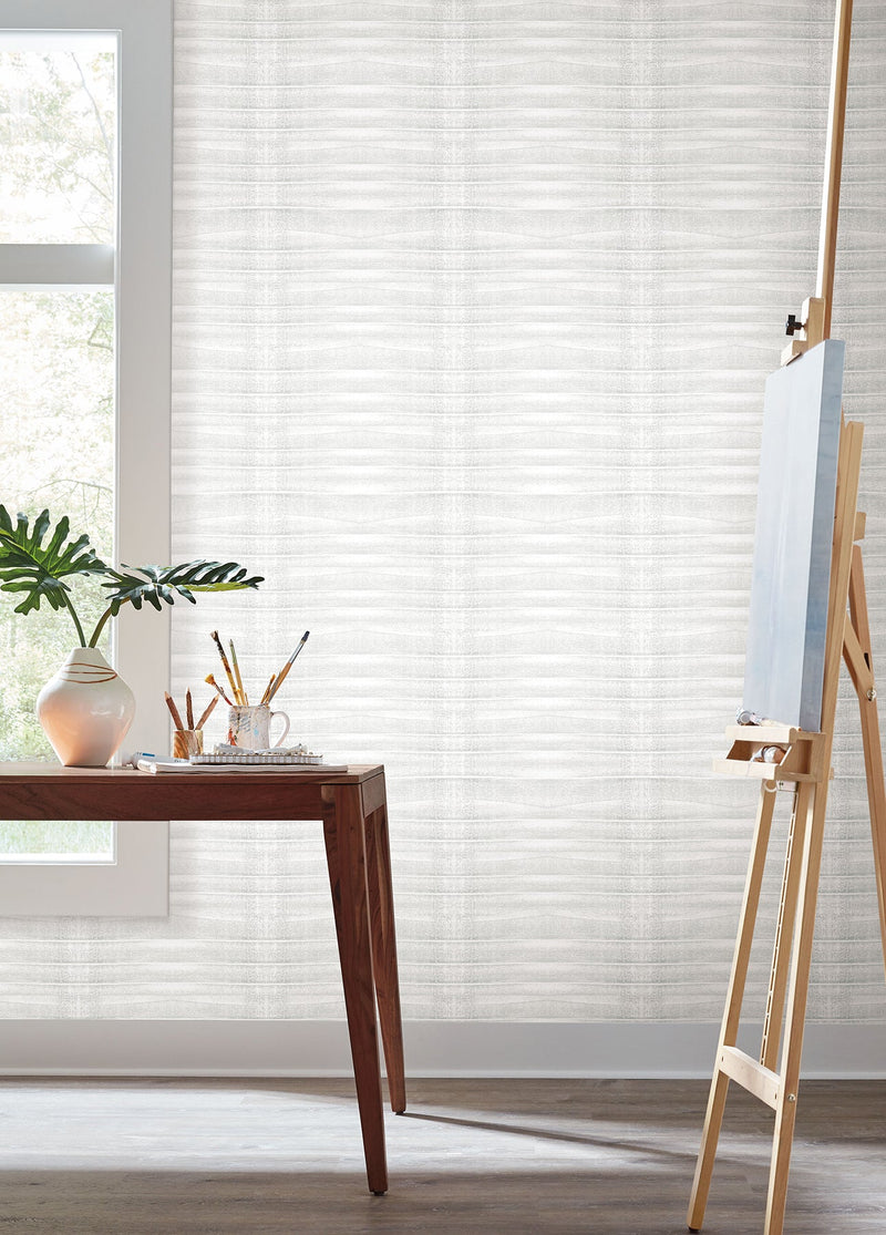 CC1262 Grey Stone Fog Carol Benson Cobb Wallpaper by York Wallcoverings