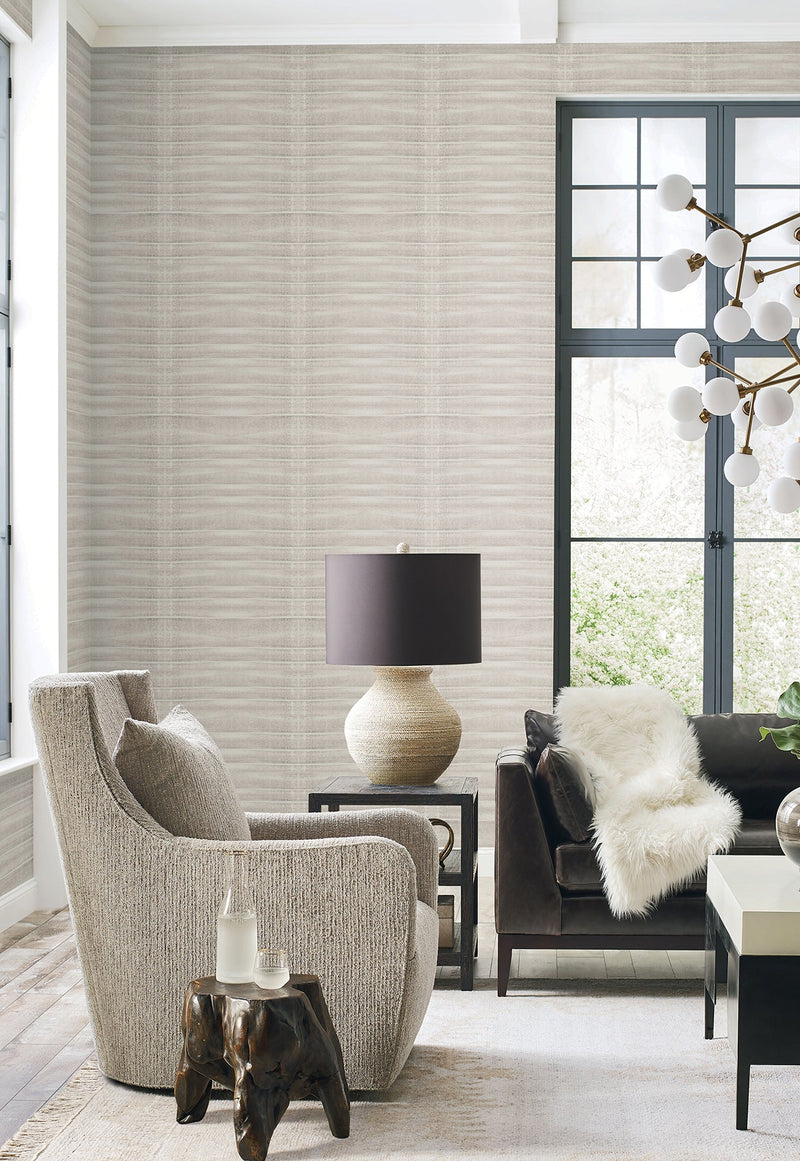CC1264 Grey Stone Brown Carol Benson Cobb Wallpaper by York Wallcoverings