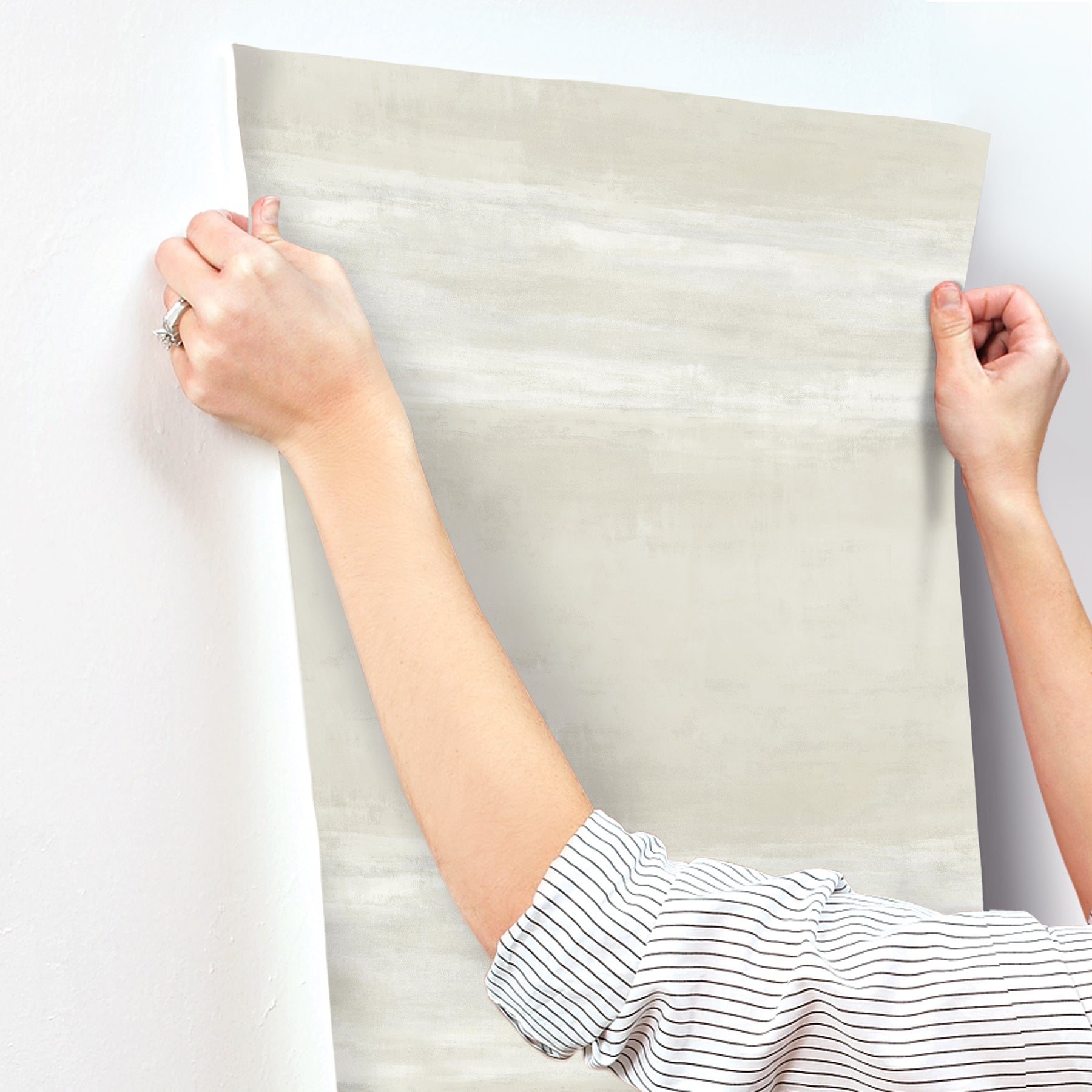 CC1264 Grey Stone Brown Carol Benson Cobb Wallpaper by York Wallcoverings