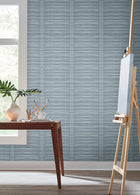 CC1265 Grey Stone Blue Carol Benson Cobb Wallpaper by York Wallcoverings