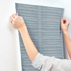 CC1265 Grey Stone Blue Carol Benson Cobb Wallpaper by York Wallcoverings