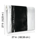 CC1271 Ink Wash Black Carol Benson Cobb Wallpaper by York Wallcoverings