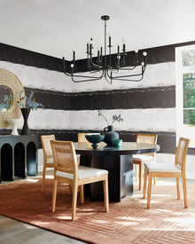 CC1271 Ink Wash Black Carol Benson Cobb Wallpaper by York Wallcoverings