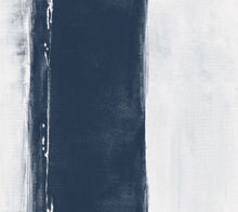 CC1272 Ink Wash Navy Carol Benson Cobb Wallpaper by York Wallcoverings