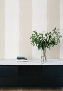 CC1274 Ink Wash Natural Carol Benson Cobb Wallpaper by York Wallcoverings