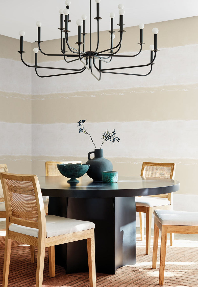 CC1275 Ink Wash Desert Sun Carol Benson Cobb Wallpaper by York Wallcoverings