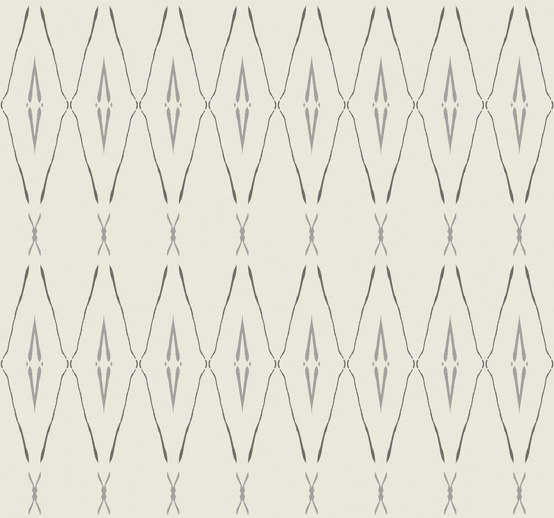 CC1281 Artifacts Silhouettes Savanna Carol Benson Cobb Wallpaper by York Wallcoverings