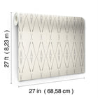 CC1281 Artifacts Silhouettes Savanna Carol Benson Cobb Wallpaper by York Wallcoverings