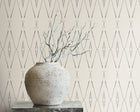 CC1281 Artifacts Silhouettes Savanna Carol Benson Cobb Wallpaper by York Wallcoverings