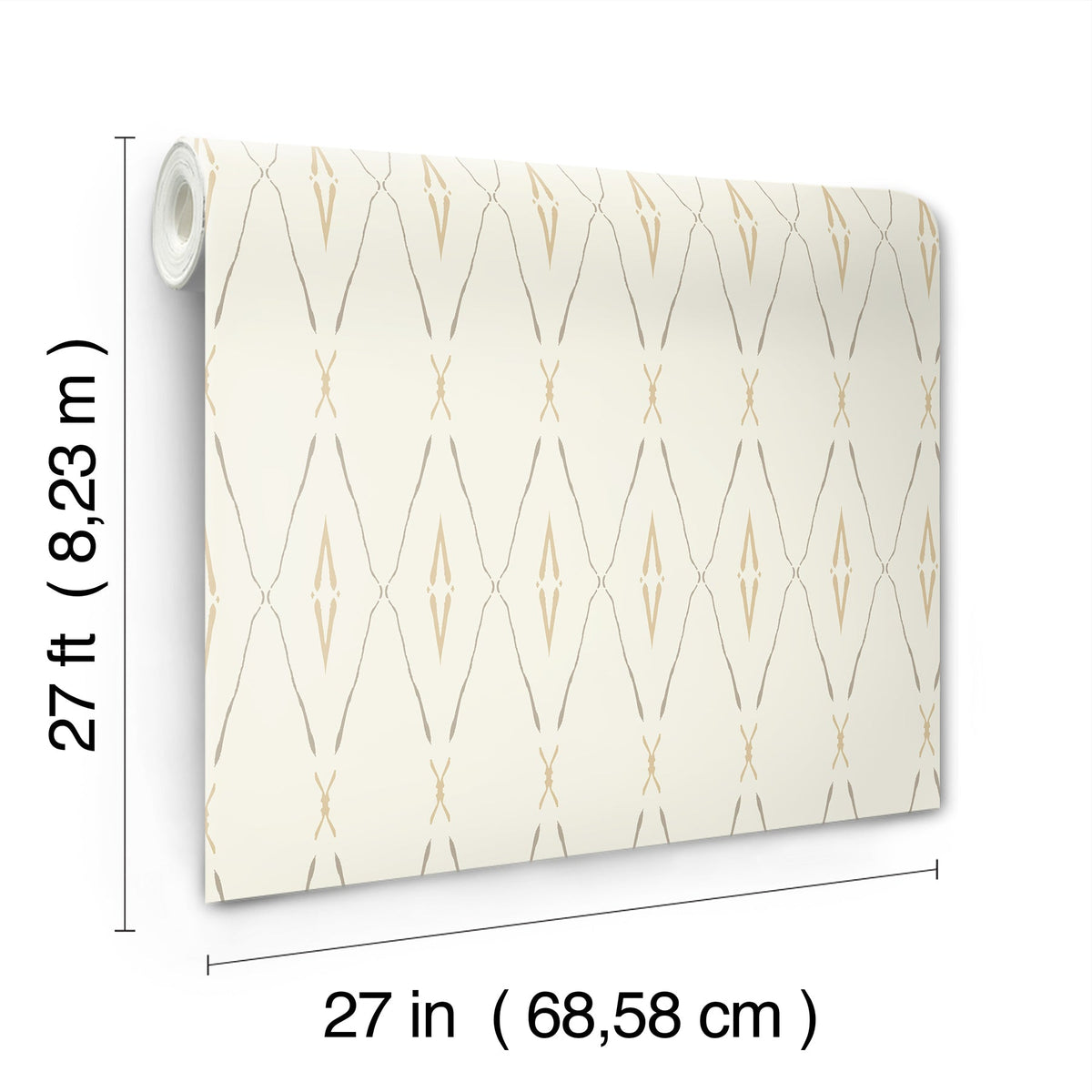 CC1282 Artifacts Silhouettes Desert Carol Benson Cobb Wallpaper by York Wallcoverings