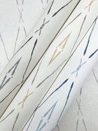 CC1283 Artifacts Silhouettes Natural Carol Benson Cobb Wallpaper by York Wallcoverings