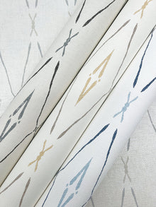 CC1283 Artifacts Silhouettes Natural Carol Benson Cobb Wallpaper by York Wallcoverings